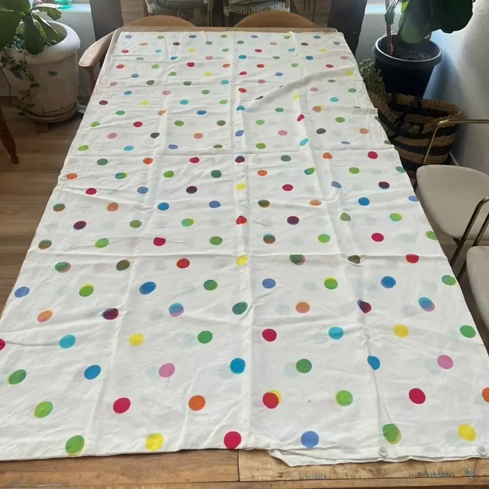 Ikea Linen Polka Dot Duvet Cover 41